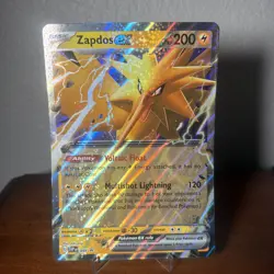 Pokemon 151 - Zapdos ex (SVP 049) Black Star Promo - JUMBO Card - NM - Image 1