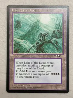 MTG Alliances LAKE OF THE DEAD LP (BIN0768) Graded Power - Image 1