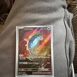 Pokemon TCG Dondozo Scarlet Violet Base Set 207/198 Holo Illustration Rare - Image 1