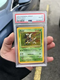 1999 Jungle Pinsir Holo Rare Unlimited Vintage Pokemon TCG - Image 2