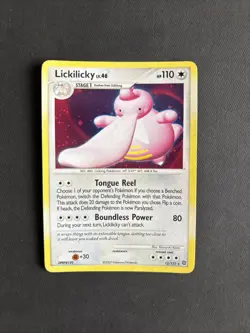 Pokemon TCG Lickilicky Secret Wonders 12/132 Holo BLEED Holo Rare 2007 - MP/LP - Image 1