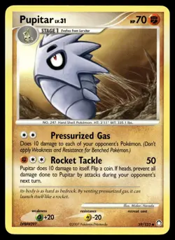 PUPITAR 59/123 UNCOMMON MYSTERIOUS TREASURES POKEMON - Image 1