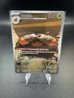 Crustle 186/182 - Pokemon Destined Rivals DRI SV10 - Illustration Rare IR - NM - Image 1
