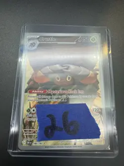 Crustle 186/182 - Pokemon Destined Rivals DRI SV10 - Illustration Rare IR - NM - Image 3
