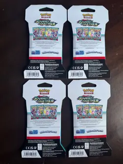 Pokemon TCG Journey Together Sleeved Booster Packs FACTORY SEALED - LOT OF 100 - Image 4