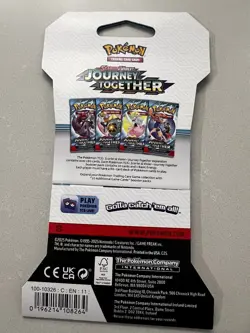 Pokemon TCG: Journey Together Sleeved Booster Pack - Factory Sealed Lot Of 11 - Image 3