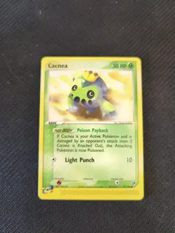 Cacnea 57/100 ex Sandstorm e Series Pokemon NM - Image 1