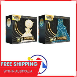 2 x Pokemon Mega Evolution ETB Elite Trainer Box Trading Card Hobby Collectible - Image 1