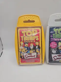 The Simpsons TOP TRUMPS Card Game Pack Of 3 BNIB - Image 2