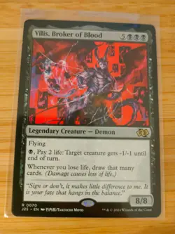MTG Vilis, Broker of Blood 0070 J25 Foundations M/NM Free UK P&P - Image 1