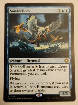 Sunderflock Lorwyn Eclipsed Regular Rare NM+ - Image 1