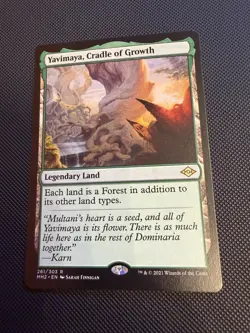 MTG ~ Yavimaya, Cradle of Growth ~ Modern Horizons 3 Commander ~ NM - Image 1