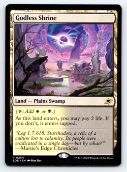 Godless Shrine - Edge of Eternities MTG - Image 1