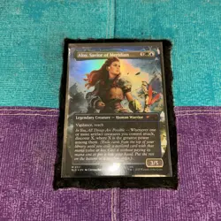 Aloy, Savior of Meridian Magic PlayStatin Secret Lair Bordrlss RainbowFoil #2221 - Image 2