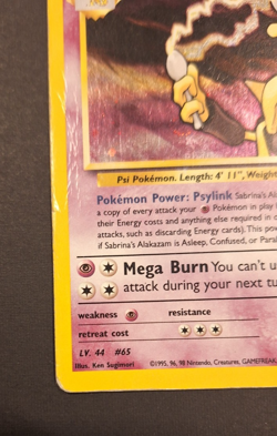 Sabrina's Alakazam 16/132 - Gym Challenge - Holo Rare *Swirl* - Pokemon TCG - HP - Image 5