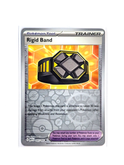 Rigid Band 165/165 Uncommon Reverse Holo POKEMON TCG S&V 151 MEW ENGLISH NM/M - Image 1