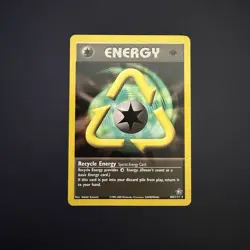 Pokemon TCG Recycle Energy 105/111 (1st Edition / Neo Genesis / 2000 / NM) - Image 1
