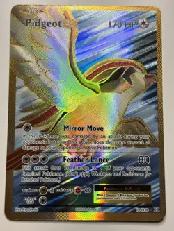 Pidgeot EX 104/108 Pokemon TCG XY Evolutions - Full-Art Ultra Rare Holo - NM - Image 1