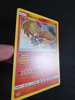2017 Pokemon Shining Ho-Oh SM70 Black Star Promo Shining Legends ETB #3 - Image 2
