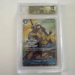 2022 - 2024 One Piece Trafalgar Law Online Regional Vol. 2 Finalist Pack BGS 10 - Image 1
