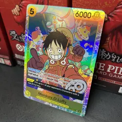 One Piece 500 Years in the Future Monkey.D.Luffy OP07-109 SR English NM - Image 2