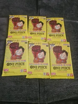 6X Booster Pack Bundle -One Piece -OP07- 500 Years In The Future - New & Sealed! - Image 1