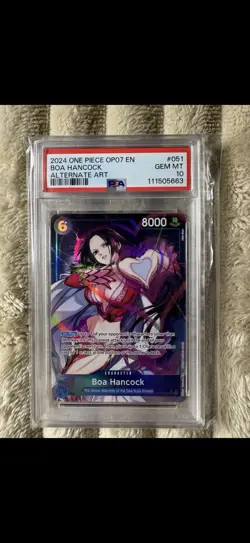 Boa Hancock (Parallel) OP07-051 One Piece 500 Years in the Future - PSA 10 - Image 1