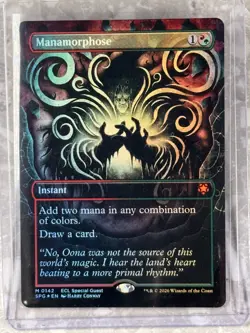 Manamorphose Borderless Foil MTG 142 Special Guests SPG NM X1 - Image 1