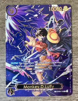 Monkey.D.Luffy - OP09-119 (SP) OP09-119 Carrying On His Will Foil - Image 1
