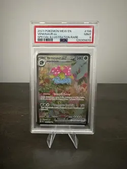PSA 9 Venusaur ex SIR 198/165 2023 Pokemon Scarlett & Violet Mew 151 English - Image 1