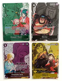 One Piece - 2026 Tournament Kit Vol 1 - 4 Card Winner's Bundle - Image 1
