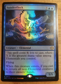 1x * FOIL * Sunderflock * Lorwy Eclipsed * SP * - Image 1