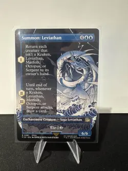 MTG - Summon: Leviathan (Full Art) - Final Fantasy (FIN) - Image 1