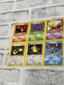 Pokemon Vintage Team Rocket Card Lot of 19 Cards WOTC NO DUPES LP Lightly Played - Image 2