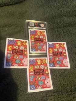 Pokemon Pikachu Old Maid Ace Graded 10 +3 old maid cards - Image 3