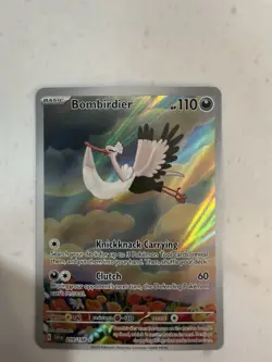 Bombirdier Illustration Rare Pokemon TCG Scarlet & Violet 219/198 - Image 1