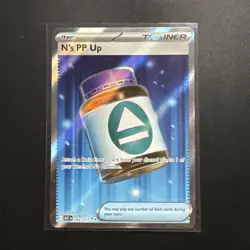 N's PP Up 262/217 Full Art Ultra Rare Pokemon Ascended Heroes ENGLISH NM - Image 1