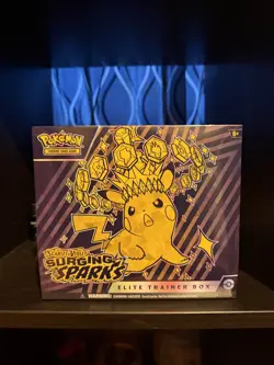 Surging Sparks Elite Trainer Box (ETB) Factory Sealed Pokemon TCG FREE Shipping - Image 1