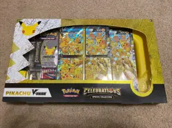 Pokemon TCG Celebrations Pikachu V Union Special Collection Box New SEALED! - Image 1