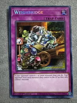Yu-Gi-Oh! TCG Weighbridge Photon Hypernova PHHY-EN078 1st Edition Secret Rare - Image 1