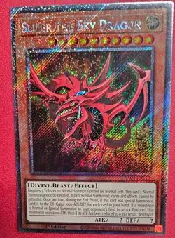 1x Yu-Gi-Oh! Slifer The Sky Dragon - RA04-EN117 - Platinum Secret - 1st Ed - NM - Image 1