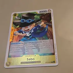 One Piece Sabo (Reprint) (ST13-007/376) Premium Booster The Best Vol. 2 NM TCG - Image 2