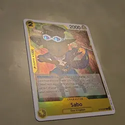One Piece Sabo (Reprint) (ST13-007/376) Premium Booster The Best Vol. 2 NM TCG - Image 3