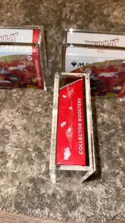 1x Magic The Gathering MTG: Spiderman Collector Booster Box Sealed Acrylic Case - Image 4