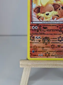Pokemon TCG Growlithe Legendary Treasures RC4/RC25 Reverse Holo Rare LP - Image 4