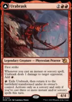 Urabrask // The Great Work March of the Machine (MOM) 169 MTG Regular - Image 1