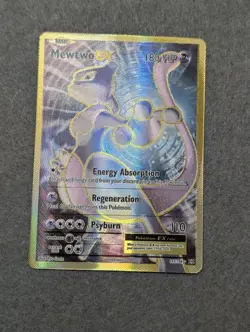Pokemon Mewtwo EX Full Art Holo Ultra Rare Card 103/108 XY Evolutions (NM) - Image 2