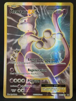 Mewtwo - EX Evolutions 103/108 Holo Full Art Pokemon TCG Card NM - Image 1