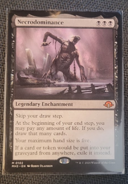 MTG - 1x Necrodominance Modern Horizons 3 - Mythic - Regular - Image 1