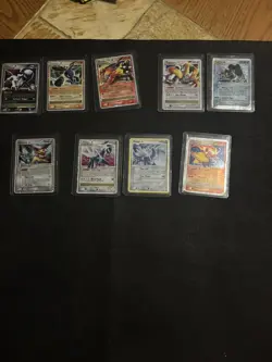 Vintage Pokemon Card Lot Holo Etc MP-Damaged Lapras LV.X ultra rares 9 cards - Image 1